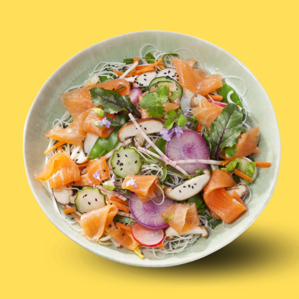 Salade au saumon