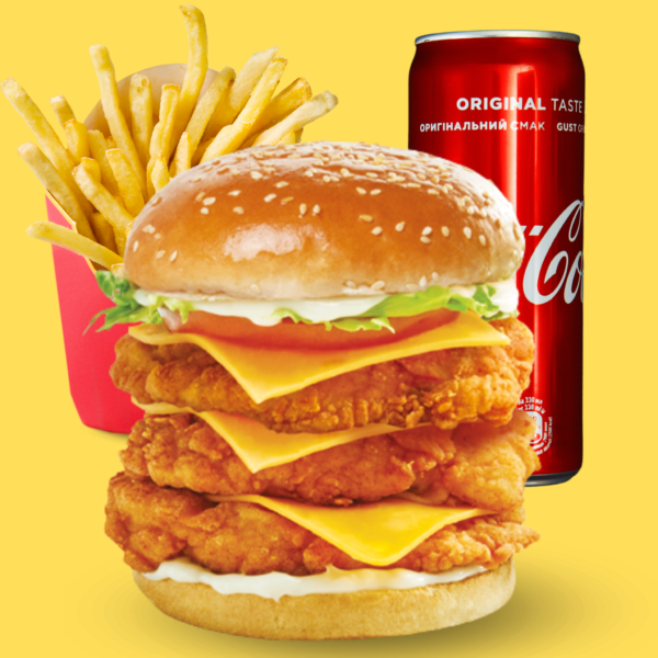 Menu Chicken Burger Maxi